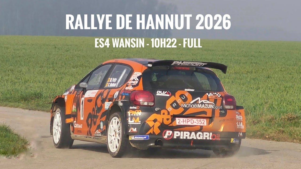 Rallye de Hannut 2026 - ES4 Wansin - 10H22