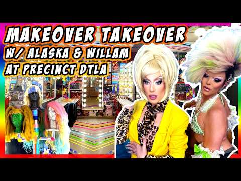 Precinct Dressing Room Renovation (Part 2) Starring Alaska & Willam & Meatball