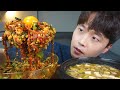 [와차밥] 육회꼬막비빔밥 오만둥이된장찌개 리얼사운드 먹방 YUKHOE RAW BEEF TARTARE BIBIMBAP MUKBANG ASMR REAL SOUND EATING SHOW