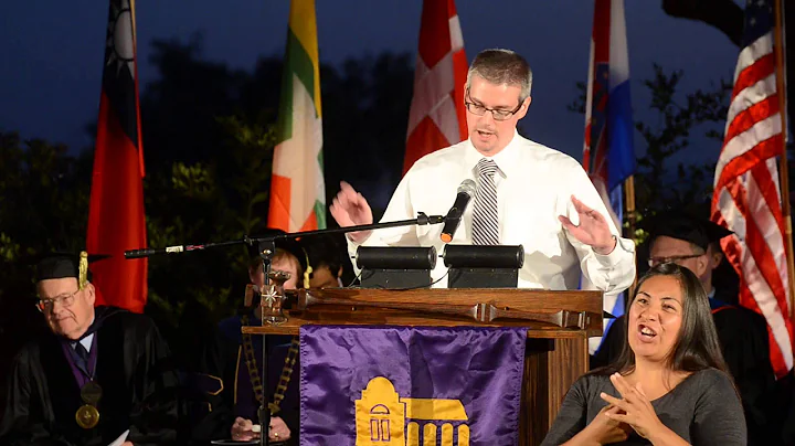 2015 Convocation: Director of Admission Kieron Mil...