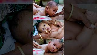 Cute Baby Boy Bath