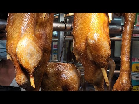 #Hongkong #MarinatedGoose #Duck #chicken #GooseLiver #PigEars #intestines #asmr StreetFood #ai #香港美食