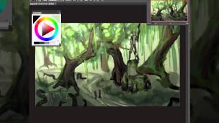 Jungle speedpaint by Rinoha