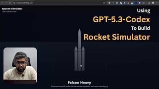 I built SpaceX Rocket Simulator with Codex & I was blown away