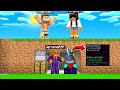 Minecraft Speedrunners VS 4 Hunters (Crafting Gives OP Enchants)