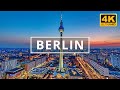 Berlin germany   4k drone footage with subtitles