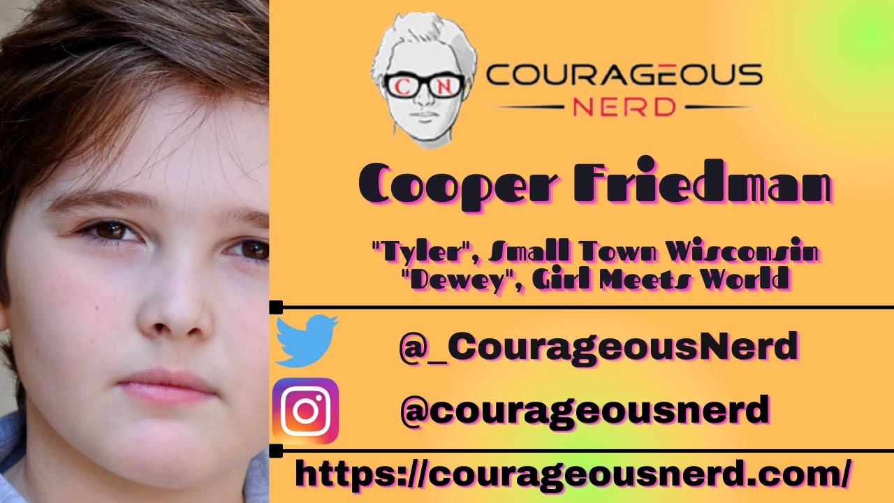 Cooper Friedman talks about 'Small Town Wisconsin' and acting career - Exclusive Interview