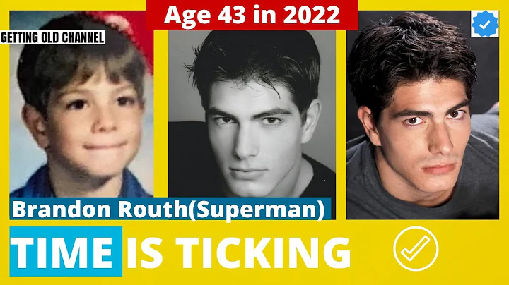 Brandon Routh Superman Young VS Now (2021) America...
