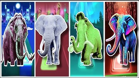 Monster Elephant vs ICE AGE Eleph   TILES HOP