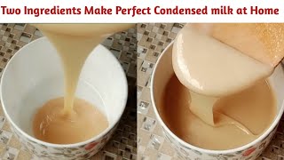 Homemade Condensed Milk | How to Make Condensed milk recipe at Home  In Urdu Hindi