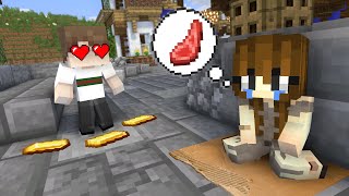 Monster School || POOR CUTE GIRL FELL INLOVE WITH RICH CUTE BOY || Minecraft Animation