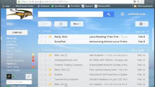Gmail settings - General Tab