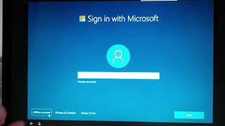 clean install windows 10 may 2019 update part 5 personal or business account offline or microsoft