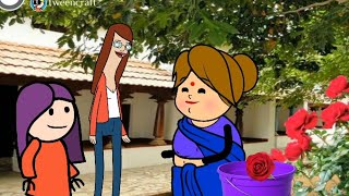 Ep 227🤯Are you going to set up a shop in our village❓😆Little mother-in-law😆Cm 227😄 @Cartoontamilv...