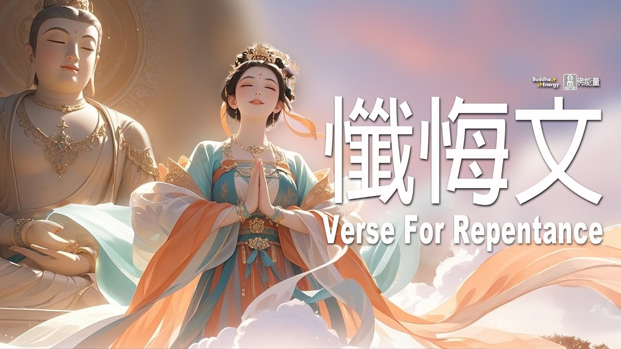 懺悔文✨真心懺悔消減業力❤️ 避禍消難根本 🎧 悅耳女音  🙏轉發分享，功德無量🙏