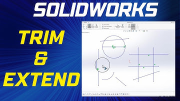 Trimming and Extending Sketches in SolidWorks - Solidworks Beginner