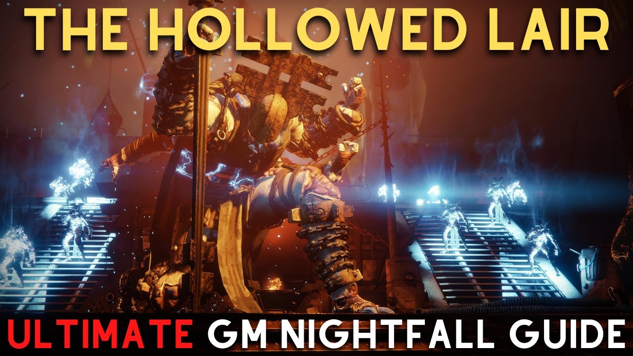 The ULTIMATE Hollowed Lair Grandmaster Nightfall Guide | Destiny 2: Season of the Lost