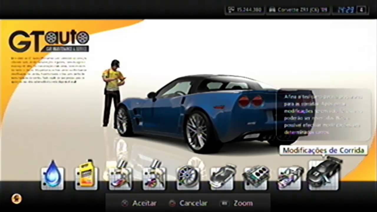 Gran Turismo 5: Modificações de Corrida GT5