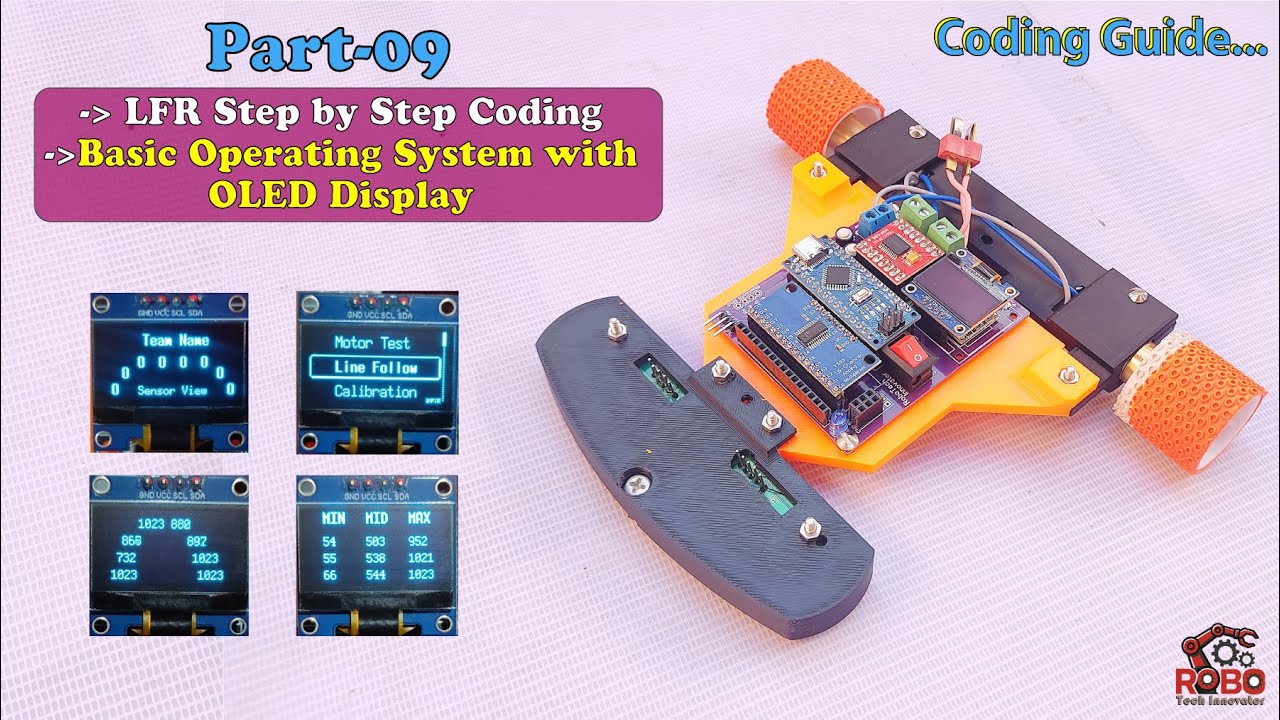 Line Follower Robot Coding Tutorial: Part-09 - YouTube