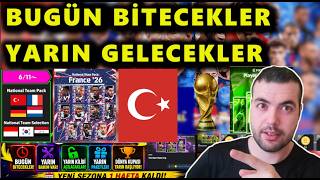 BUGÜN BİTECEKLER YARIN GELECEKLER 🏆KAMPANYANIN 2. HAFTASI, PAKETLER, DÜNYA KUPASI, YENİ SEZON