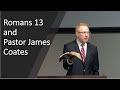 Romans 13 and James Coates