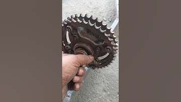 Double chain sprocket technique for @Shaanmechanic0786 #viralvideo #viralshort #youtubeshorts