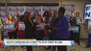 South Carolina in a fight to stay first in line