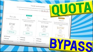 Mega Transfer Quota Exceeded Bypass Trick! [Still Works]