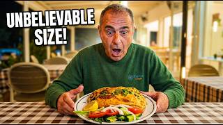 HOW BIG WAS THE MOUSSAKA AT RIVER PARK Restaurant & Tavern??