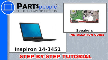 Dell Inspiron 14-3451 (P60G002) Speakers How-To Video Tutorial
