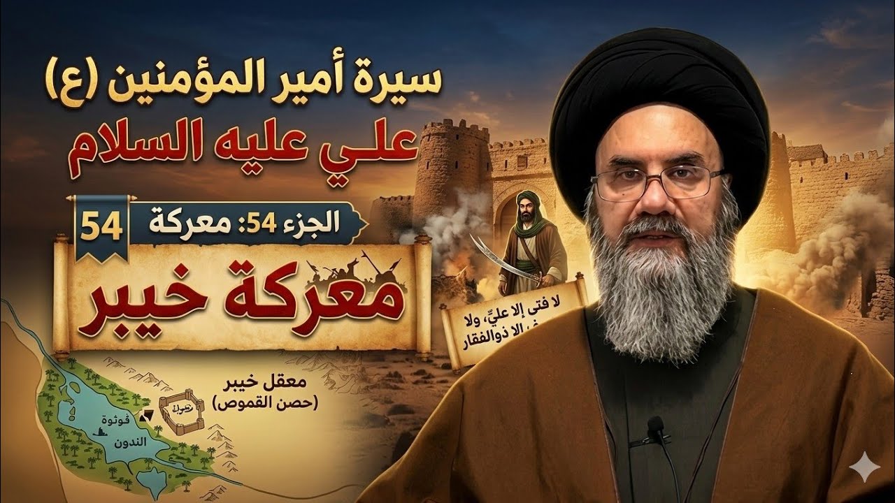 سيرة أمير المؤمنين علي عليه السلام ج54 _  سيد باسم الشرع