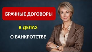 видео: БРАЧНЫЕ ДОГОВОРЫ В ДЕЛАХ О БАНКРОТСТВЕ картинка: БРАЧНЫЕ ДОГОВОРЫ В ДЕЛАХ О БАНКРОТСТВЕ