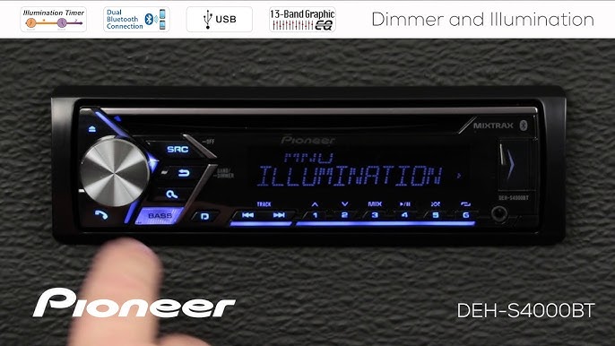 Pioneer Car DEH-S4000BT