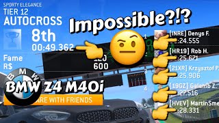 Impossible Autocross • PLEASE HELP me Solve This • BMW Z4 M40i