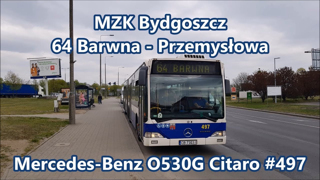 MZK Bydgoszcz - linia 64, Mercedes-Benz O530G Citaro #497