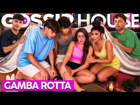 SHOCK: COSTRUIAMO UN FORTINO IN GOSSIP HOUSE E SARA SI FA MALE AD UNA GAMBA