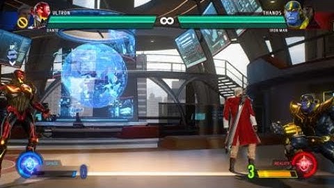 Mvc: Infinite- Ultron/Dante fancy flight combo into max damage