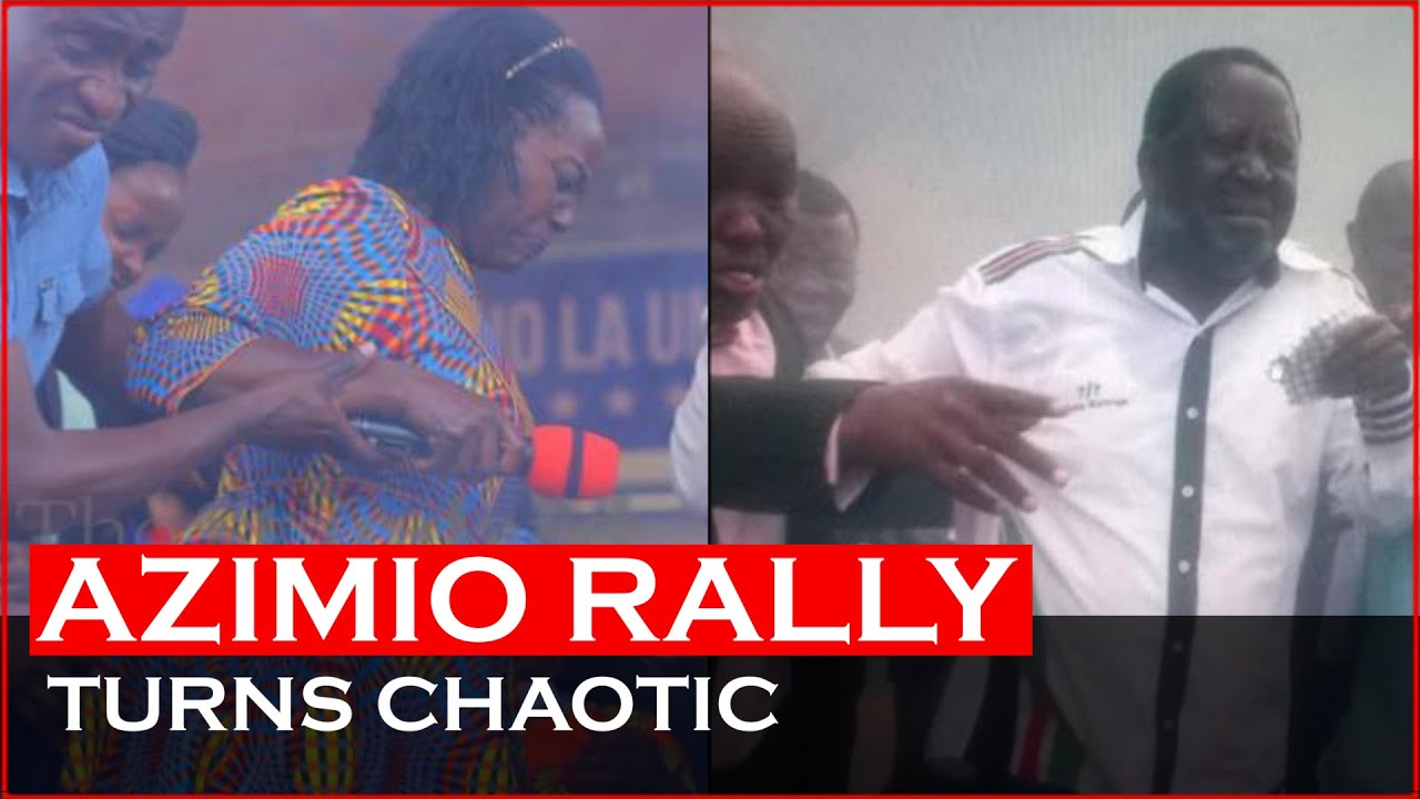 Azimio Leader forced to Runs for Life After Maandamano Turns Chaotic ...