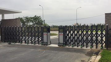 cổng xếp nhôm, Cổng xếp, cổng tự động, cổng xếp inox, cổng đện - Mr Tuyến - 0917 83 80 80