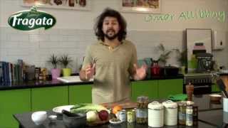 How to make tuna carpaccio with peppers, capers and olives screenshot 1