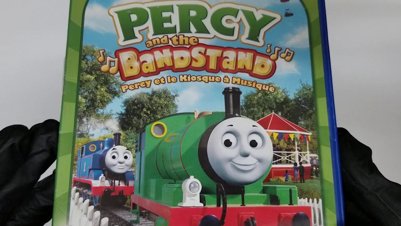 Thomas and Friends Percy and the Bandstand DVD COVER CD