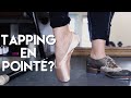 Pointe Shoe Fitting a TAP DANCER