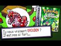 Groudon est nul pour finir pokmon meraude 