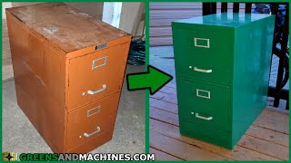 Remodeling a Filing Cabinet | Start to Finish