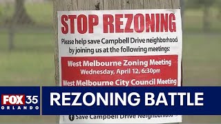 Florida residents push back on rezoning plans to facilitate developement