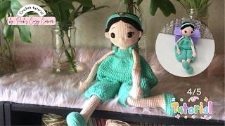 Crochet Jasmine Doll – Part 4: Head Tutorial | Disney Princess Amigurumi Ragdoll (4/5)