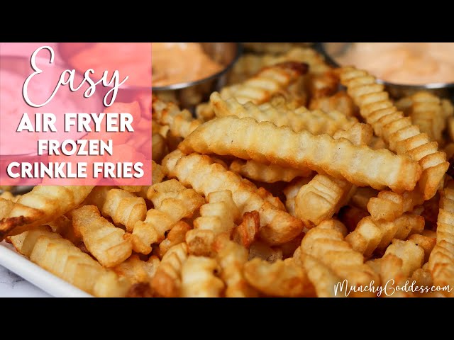 Air Fryer Frozen French Fries {So Crispy!} - Kristine's Kitchen