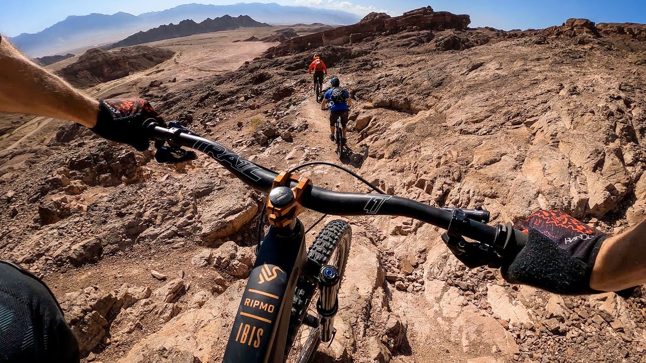 It's the RED SEA RAMPAGE trail | Mountain Biking Israel