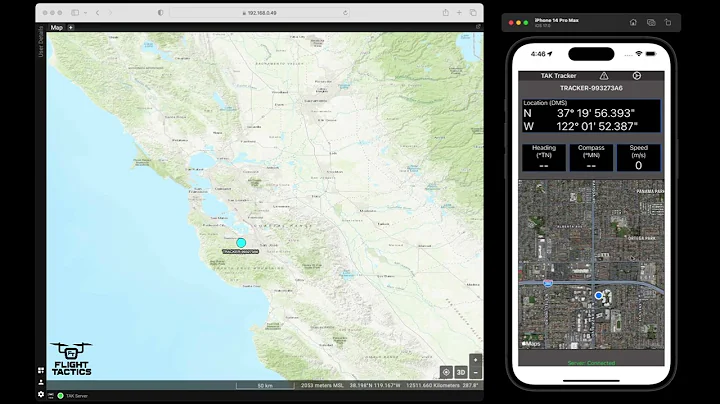 Flight Tactics iOS TAK Tracker v1.0 Walkthrough