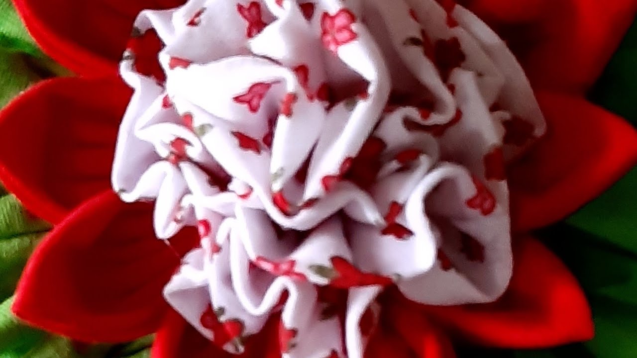 Flor Cristal de fuxico e uma ideia linda pra inovar nas vendas